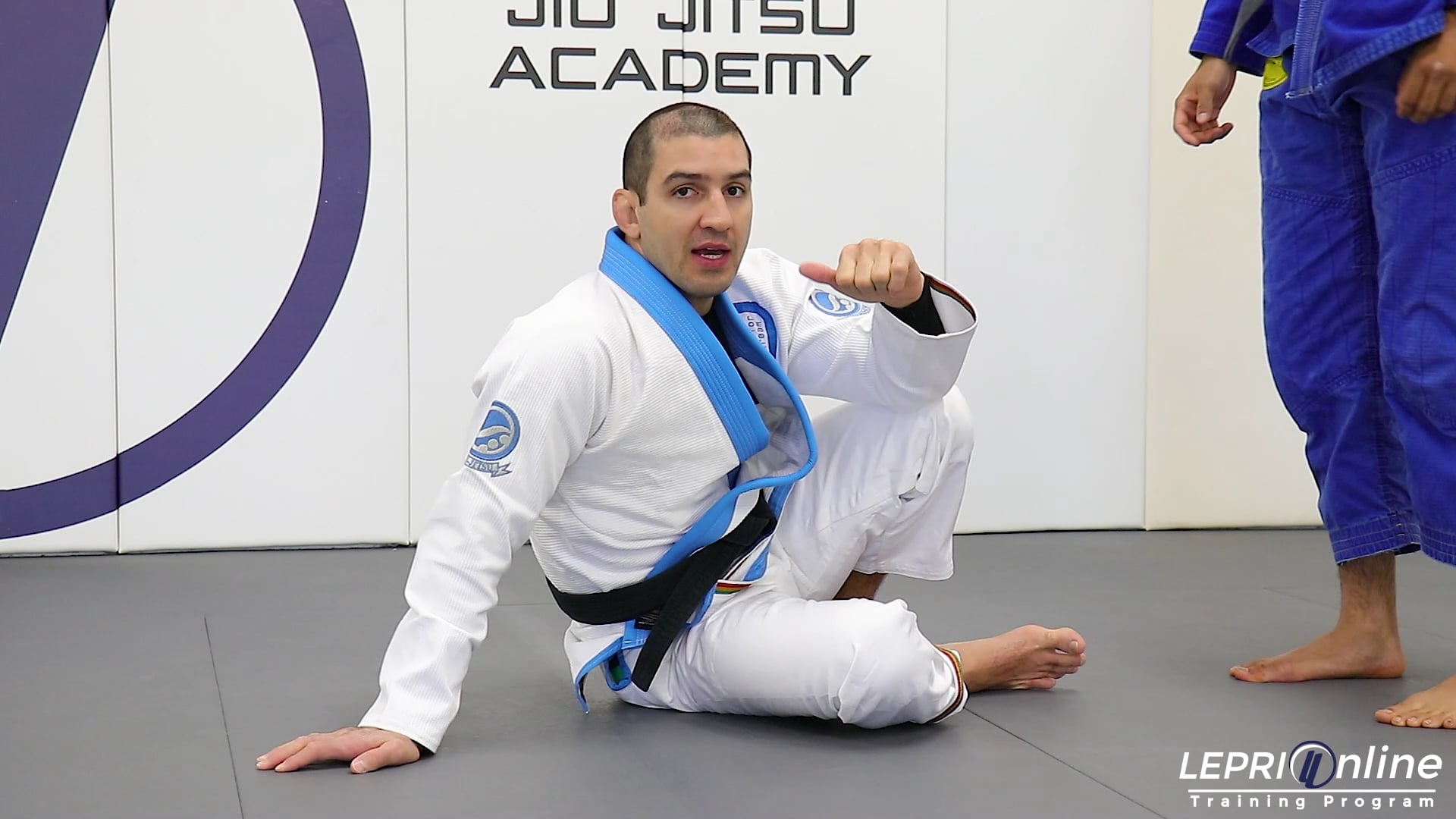 Lepri BJJ Online Training: De la Riva with Lasso Control to Armbar Attempt