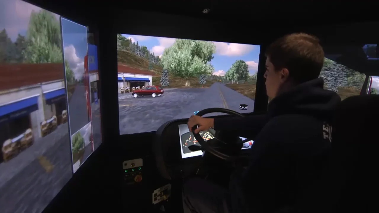 TransitSim™ Bus Driver Training Simulator