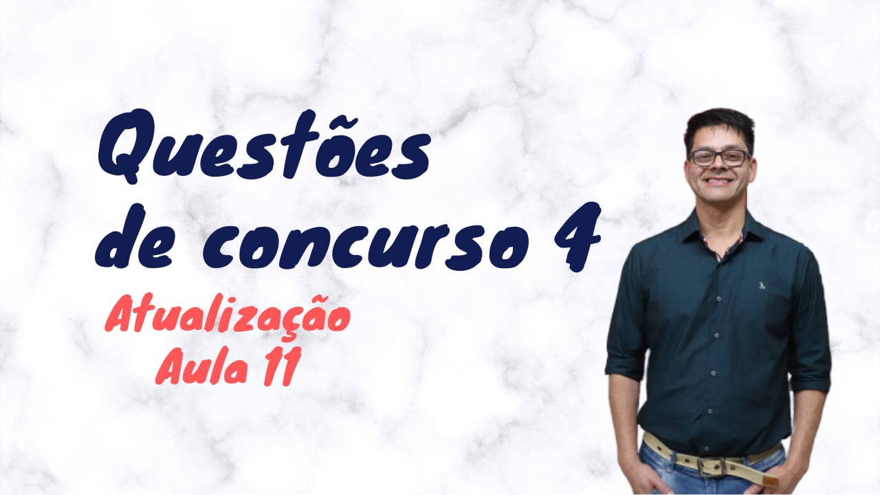 Exercícios – Parte 4