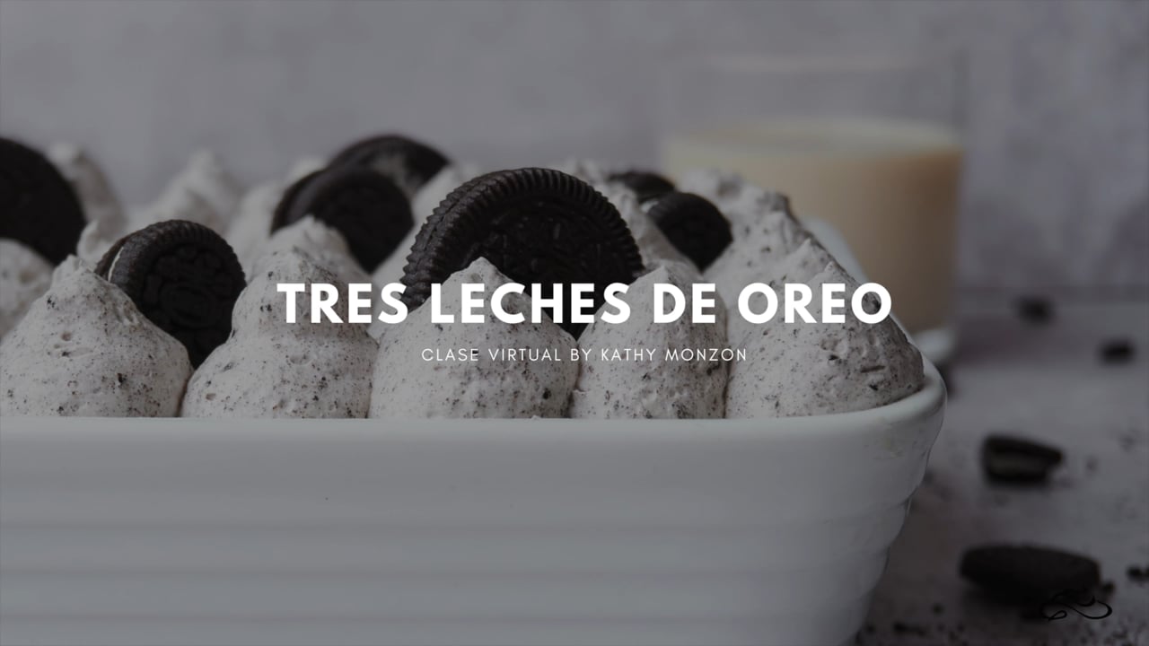 Tres Leches de Oreo