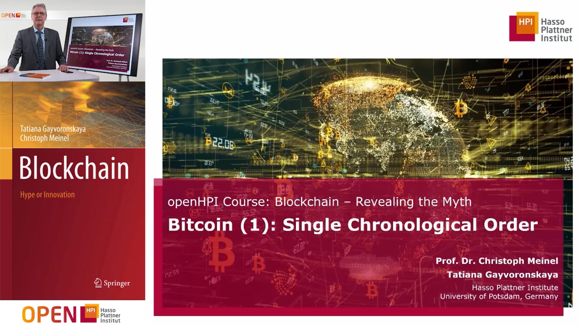1.4 Bitcoin (1): Single Chronological Order | Blockchain - Revealing