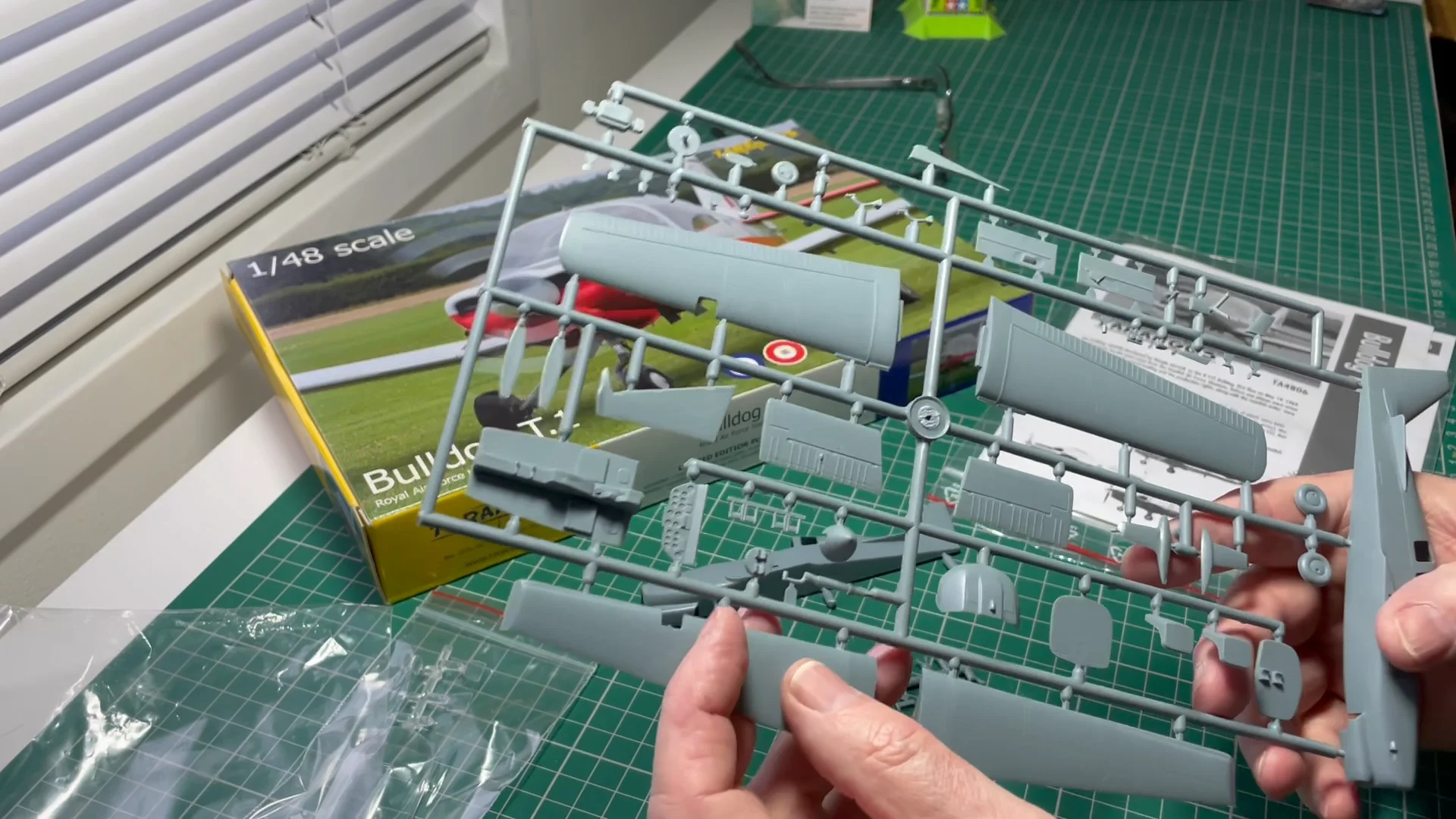 Tarangus SA Bulldog T.1, RAF 1:48 - build review - Scale