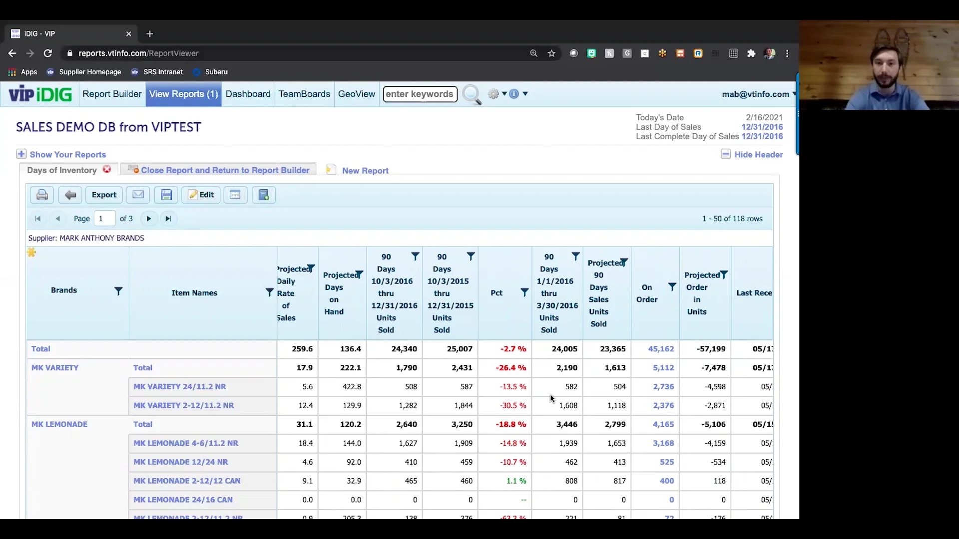 iDIG Tutorial for Suppliers w/ Distributor Log Ins