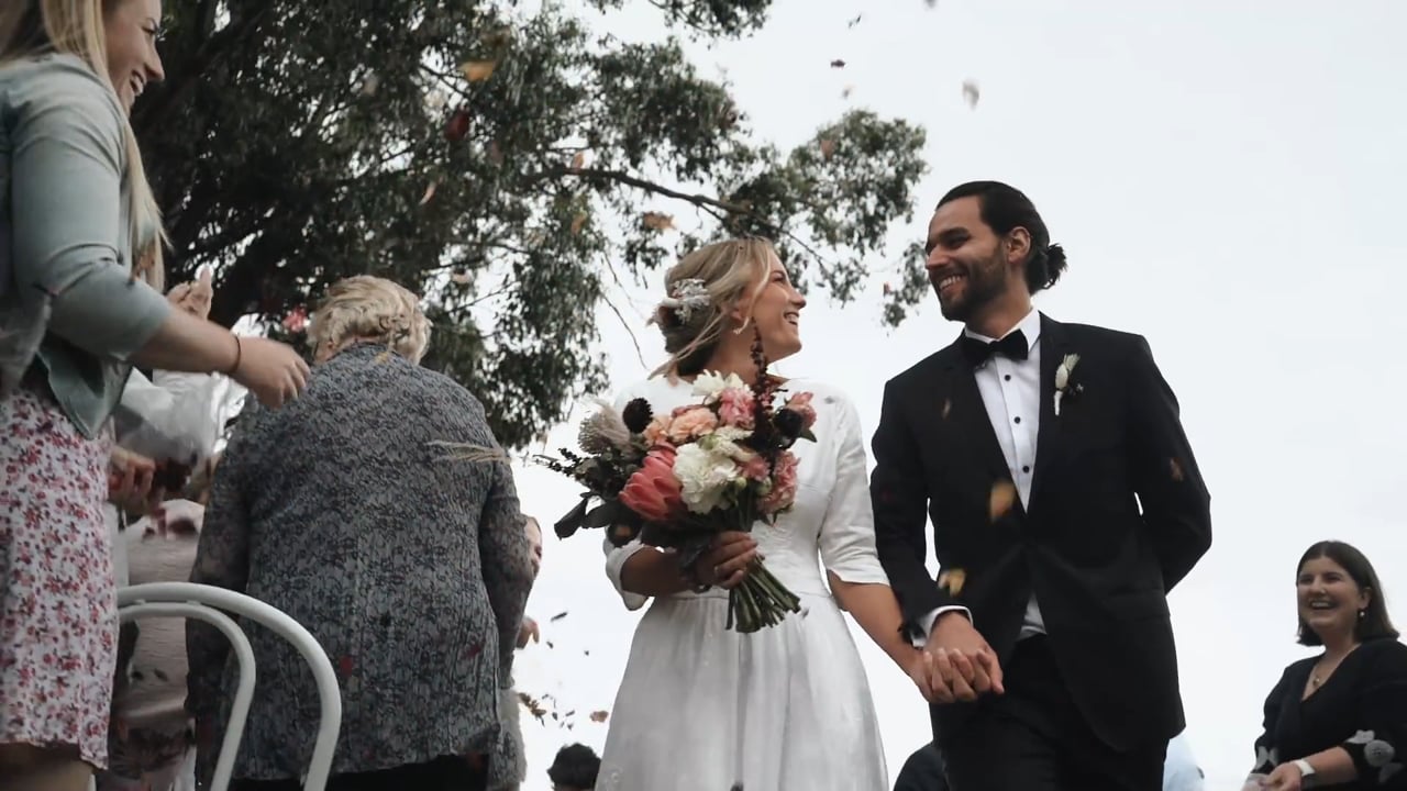 Lorne Beach Wedding Video, Melbourne - Annabelle and Keegan