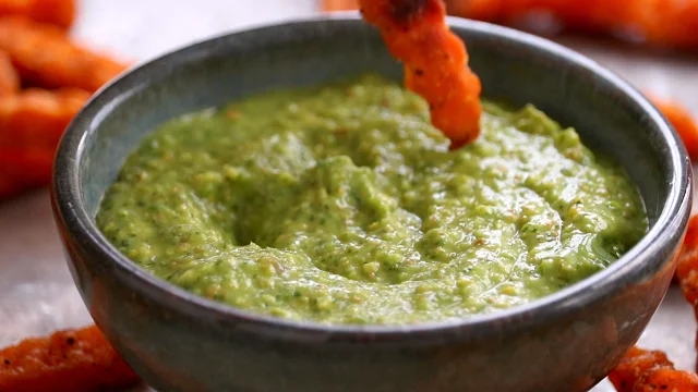 Green Sauce (that we put on everything!) - Fit Foodie Finds