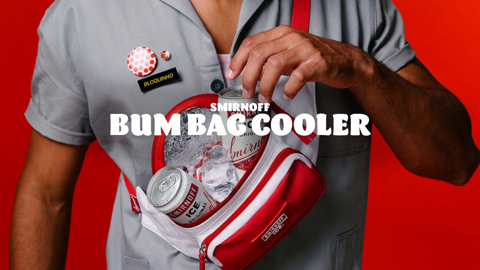 Smirnoff Bum Bag Cooler