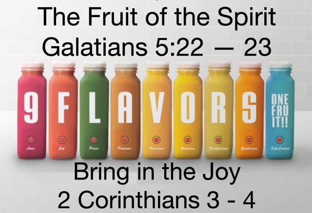 Bring in the Joy