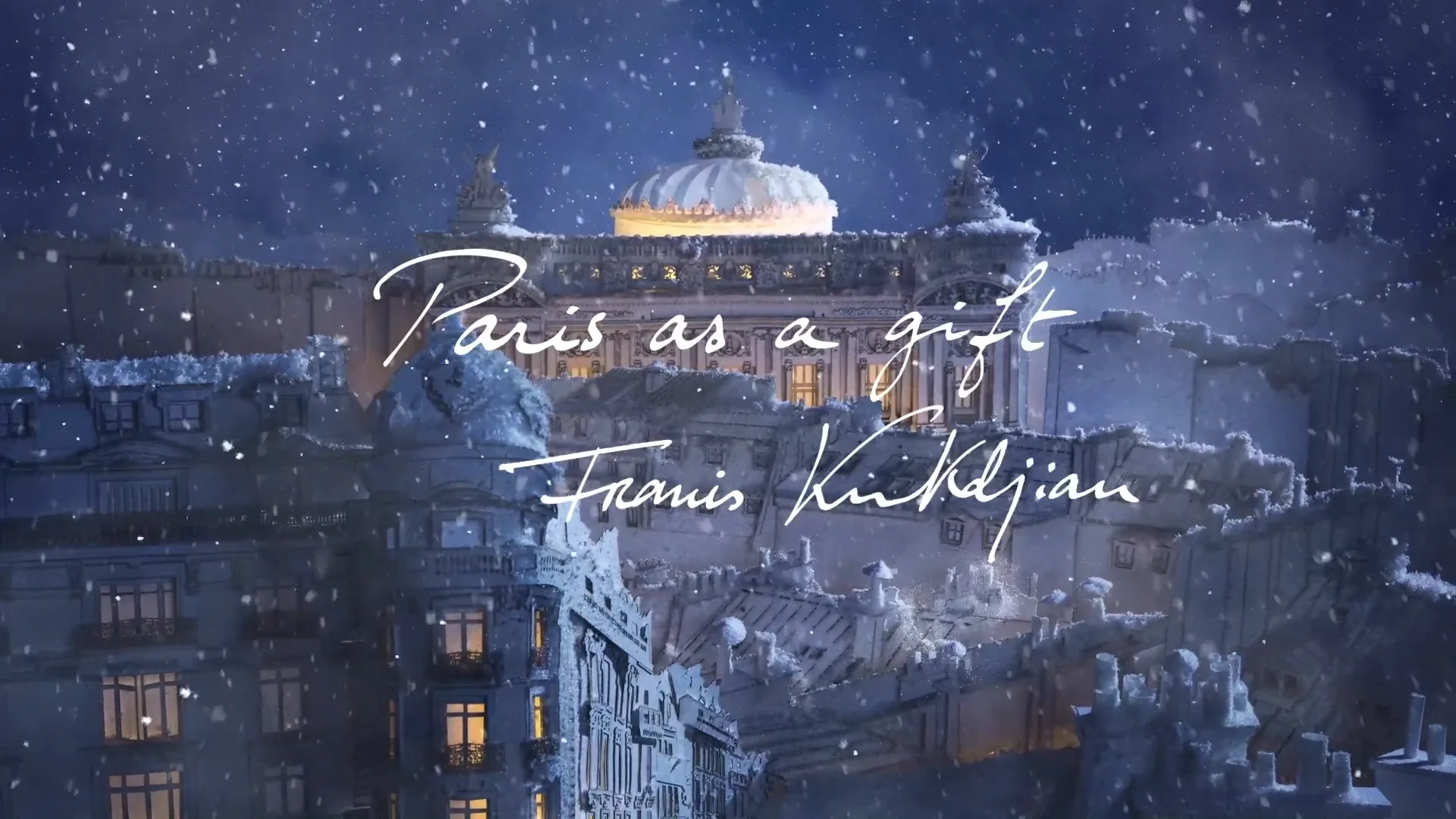 Maison Francis Kurkdjian - Gentle Fluidity on Vimeo