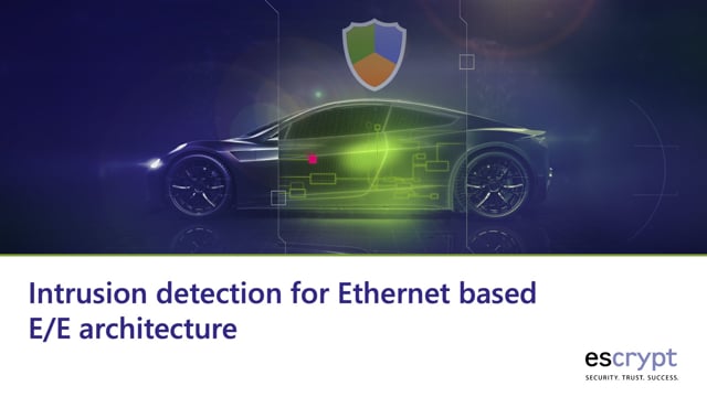 Intrusion detection for Ethernet-based E/E architecture