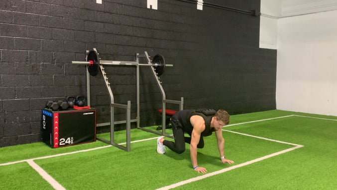 Box Jump - Bear Crawl Fitness