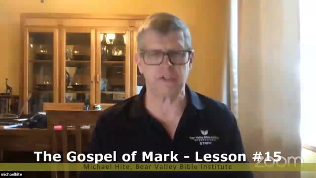 Mark - (Lesson #15) - Chapter 10