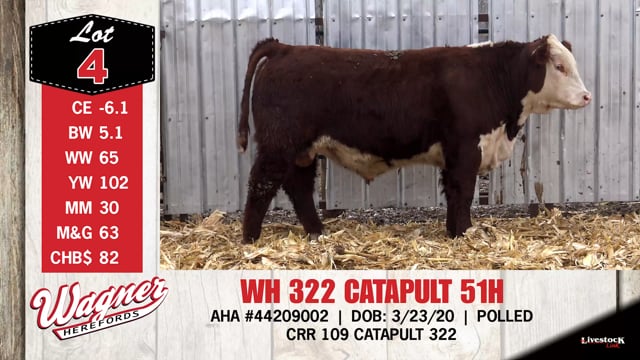 Lot #4 - WH 322 CATAPULT 51H