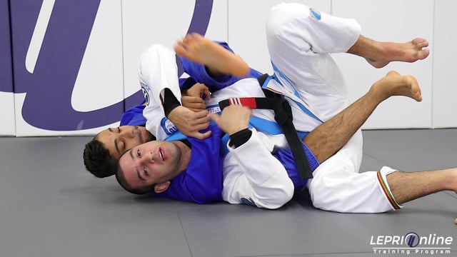 Back Escape when Opponent has One Hook in with Seat Belt Grip