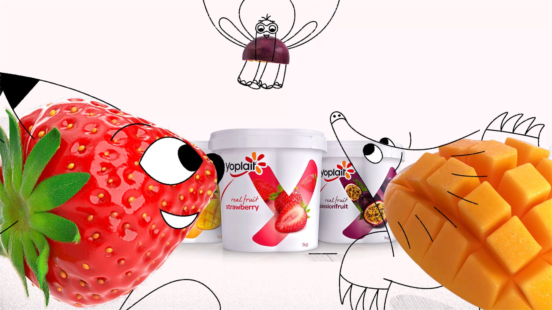 Yoplait - Really Real Fruit 15s Animated Commercial