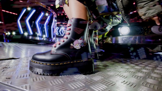 hello kitty doc martens