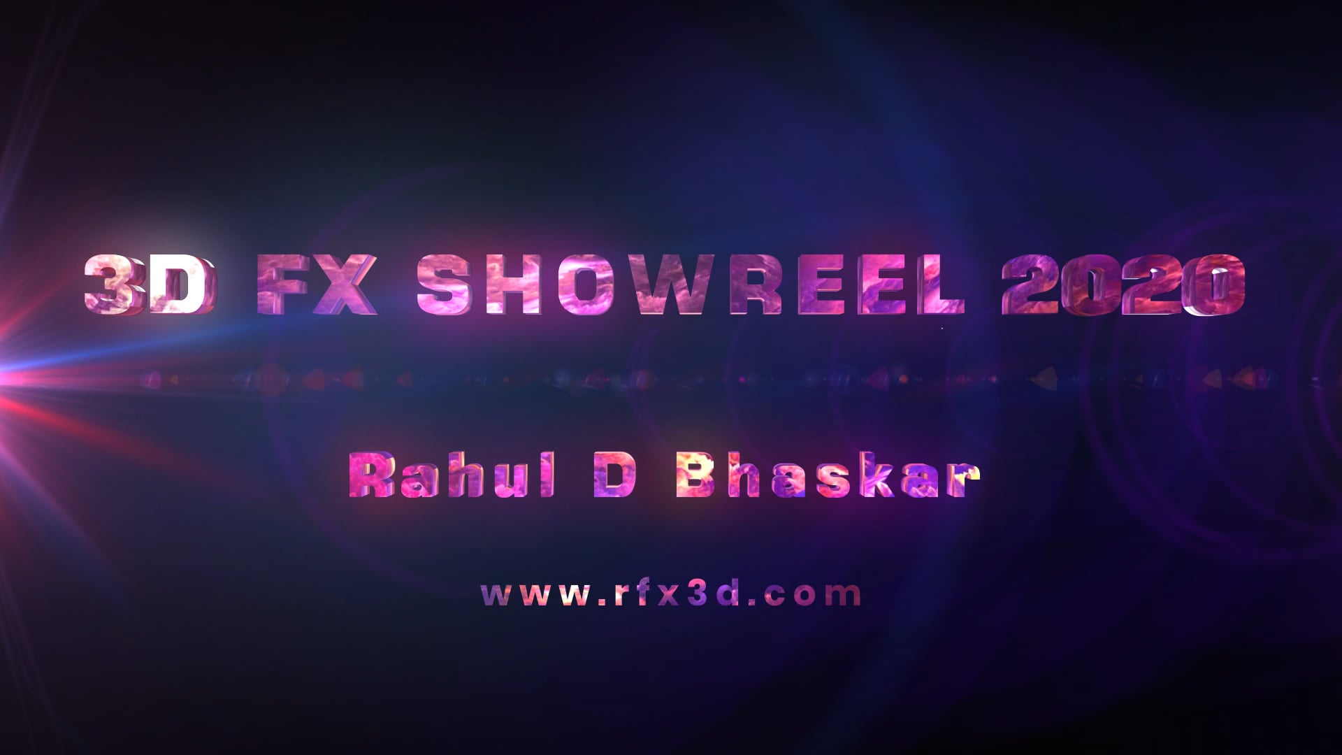 Fx Showreel 2020