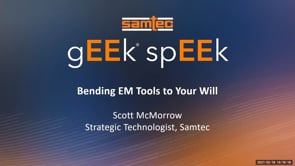 Webinar: Bending EM Simulation Tools to Your Will
