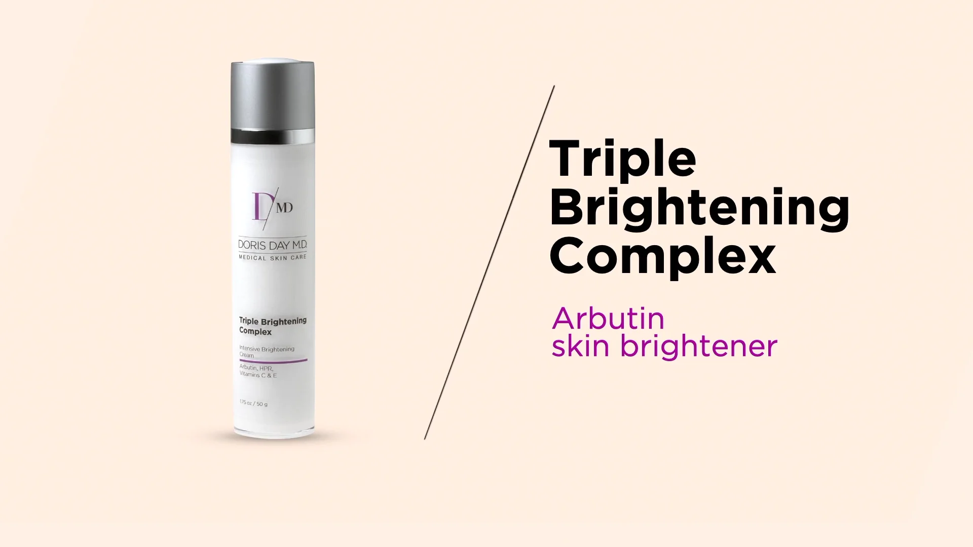 Triple Brightening Complex - Brightening Cream | Doris Day MD Triple Brightening Complex - Brightening Cream | Doris Day MD