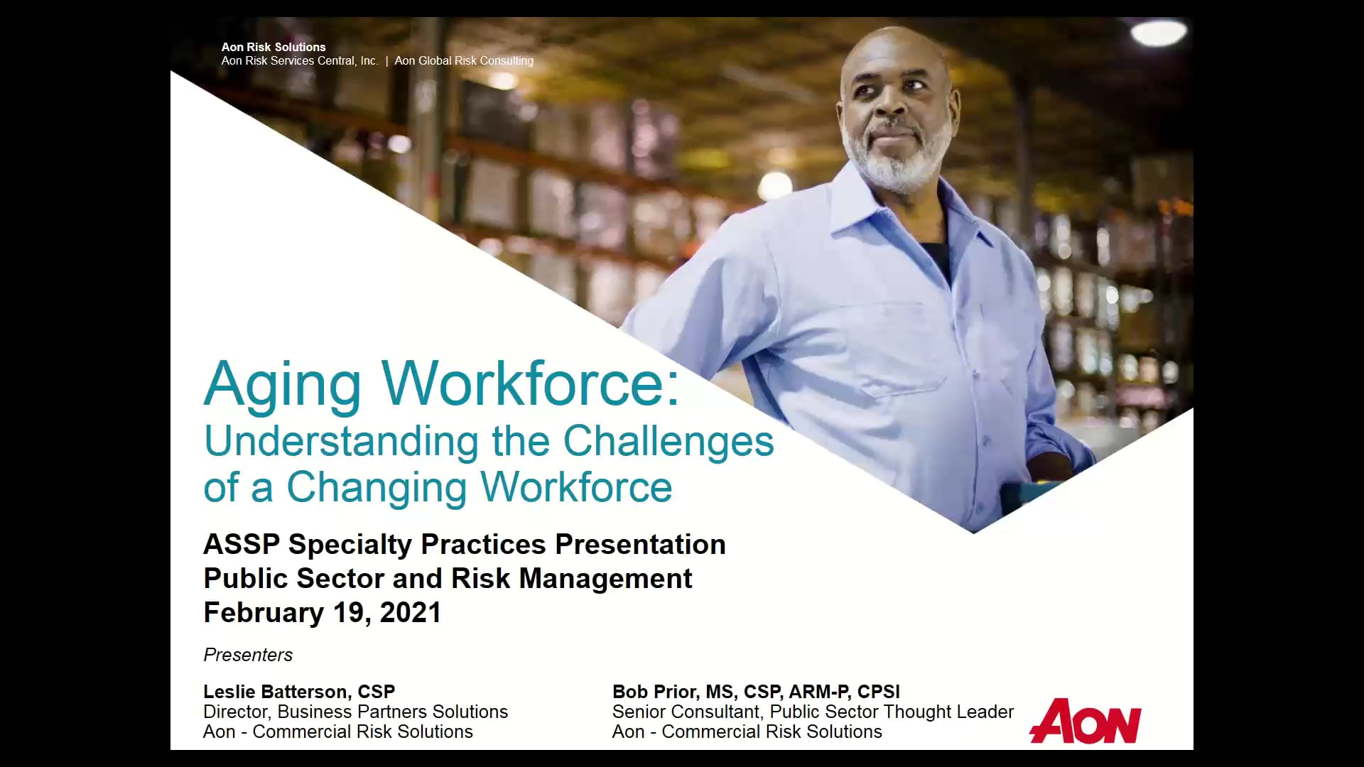 Aging Workforce: Understanding the Challenges of a Changing Workforce ...