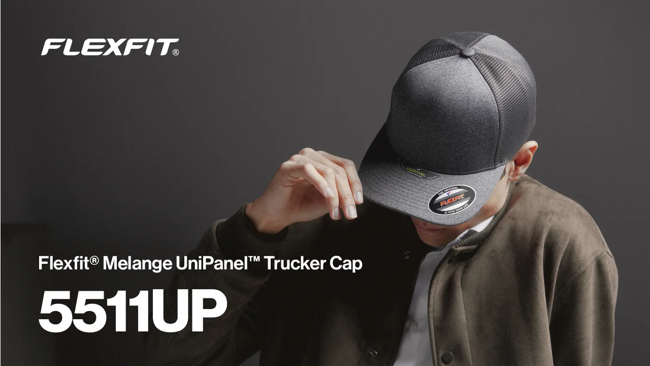 Flexfit Melange Unipanel Trucker Cap