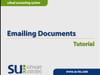 Emailing Documents