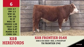 Lot #6 - K&B FRONTIER 014H