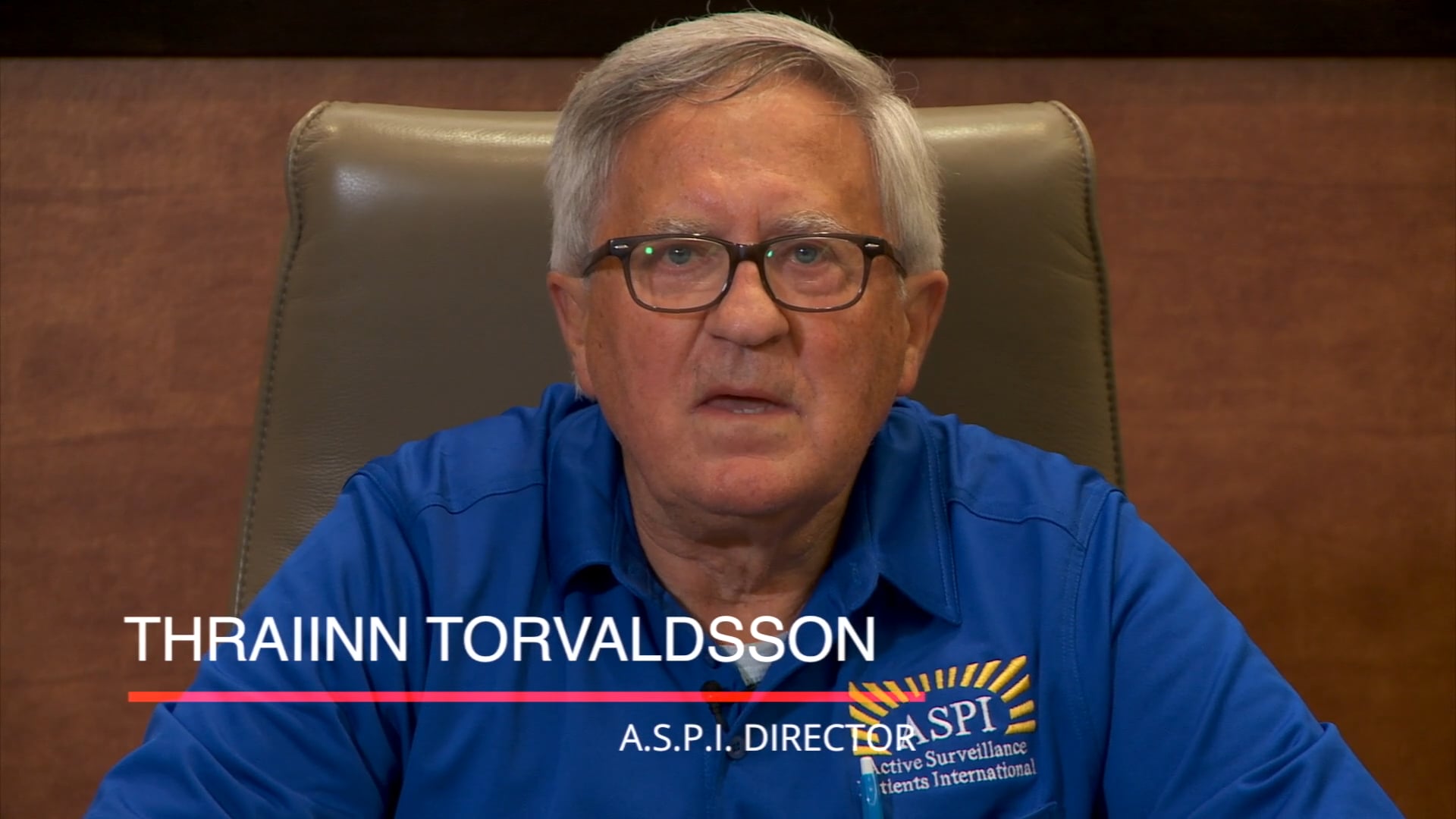 Thraiinn Torvaldsson speaks about couple support