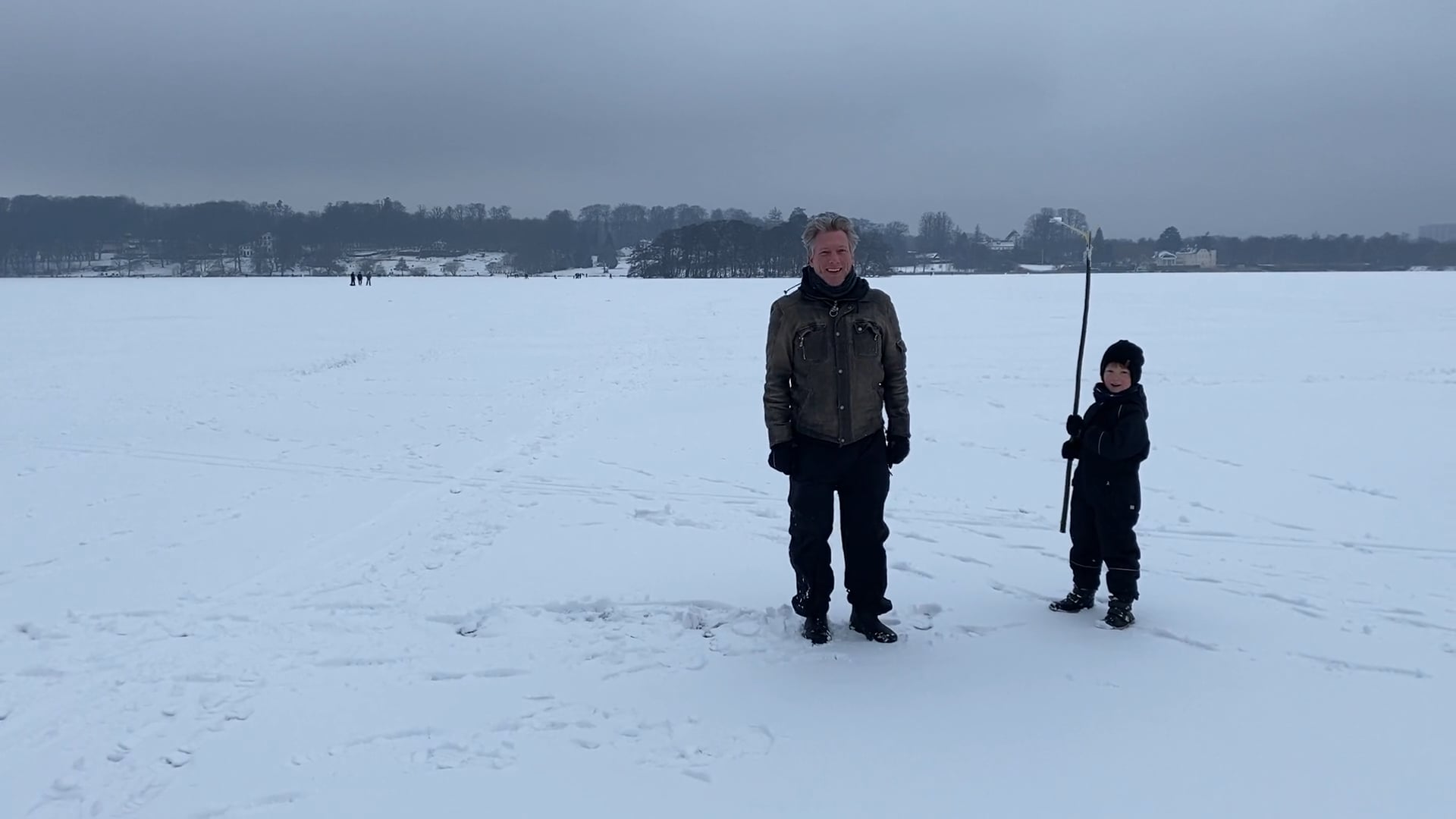 Rolling On Frozen Lake Bagsværd On Vimeo