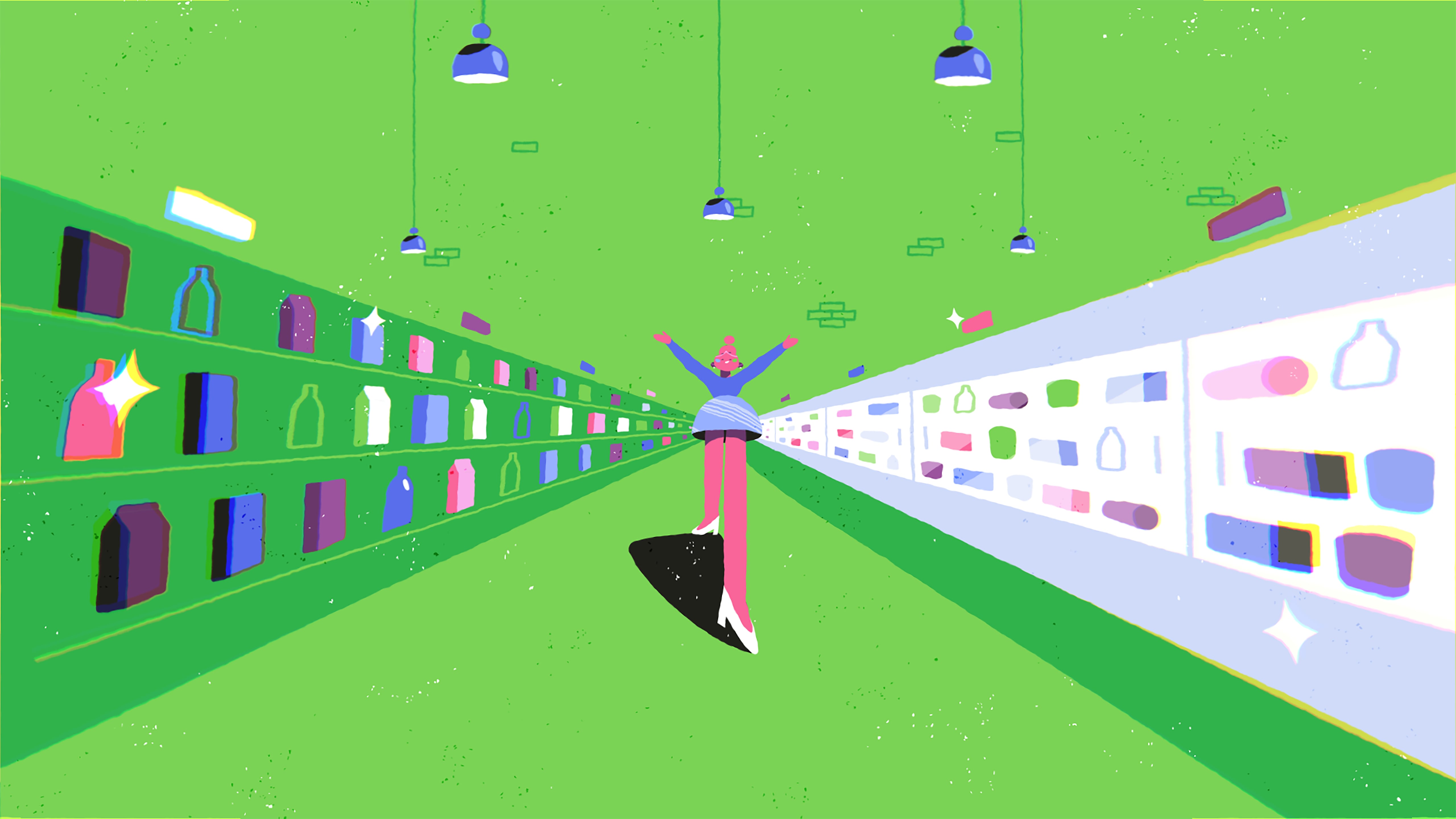 Vegas animation. Startup texture.