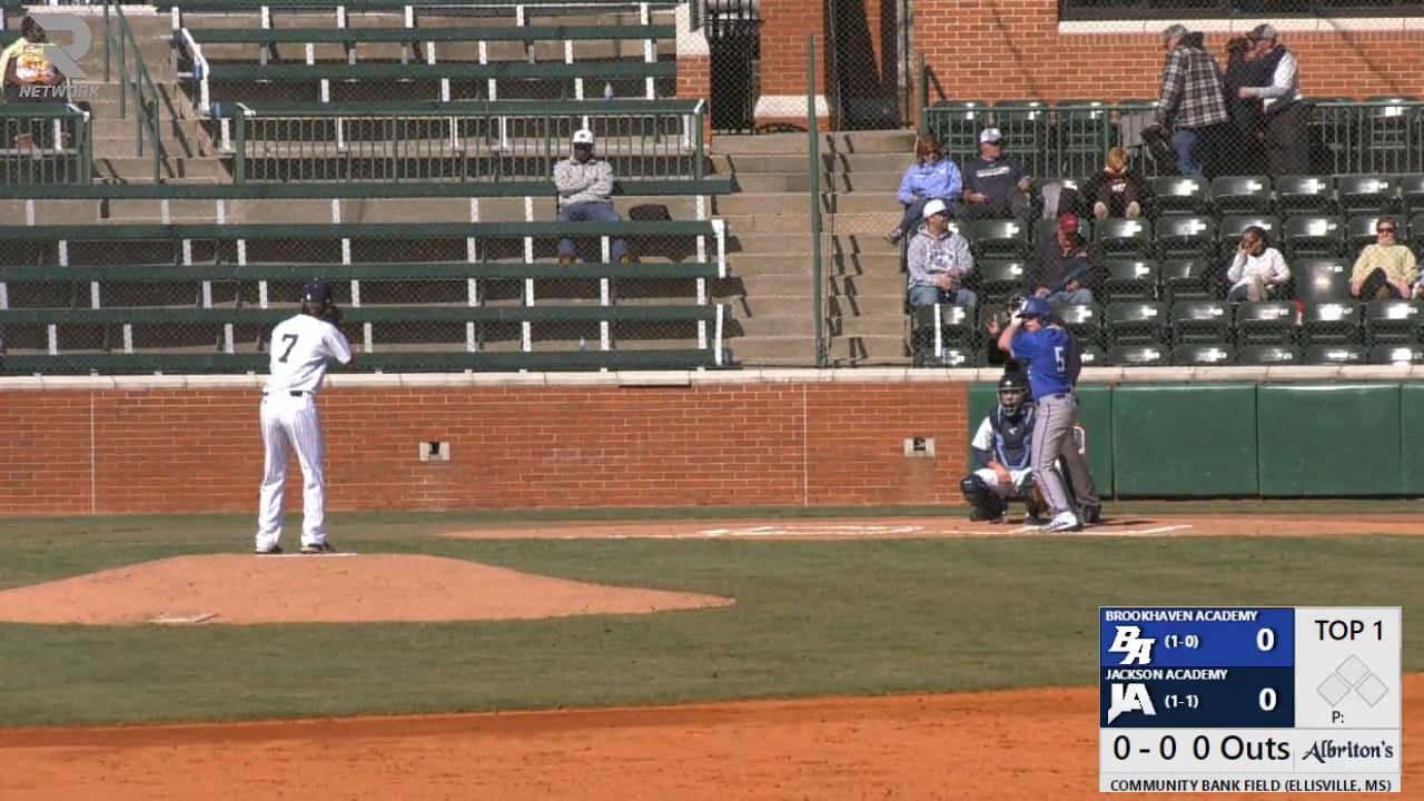Varsity Baseball vs Brookhaven Academy - 02-20-21