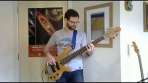 A Girl And His Cat - bass cover