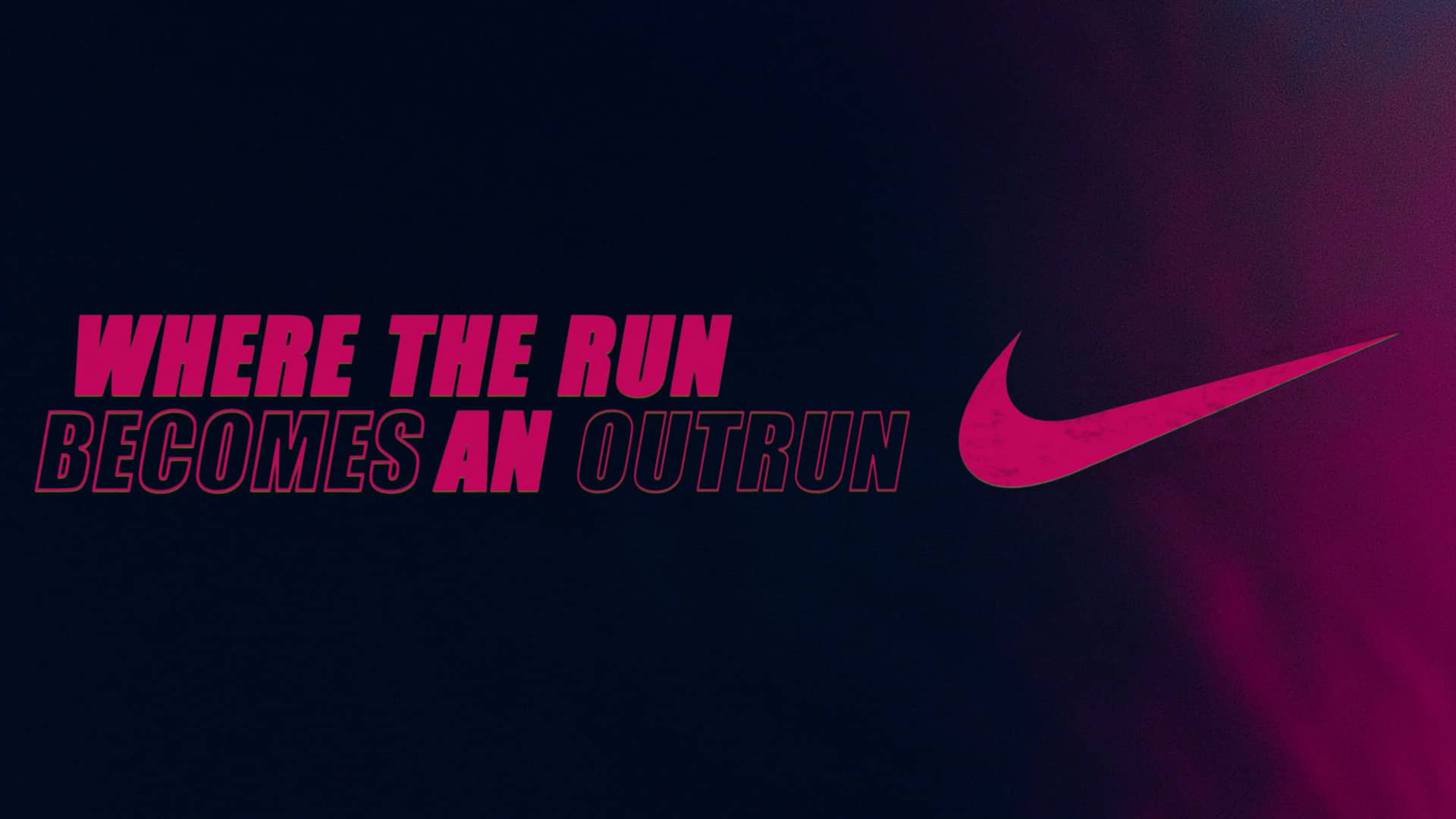 Where the run becomes an outrun on Vimeo
