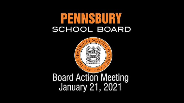 Pennsbury School Board Meeting for January 21, 2021