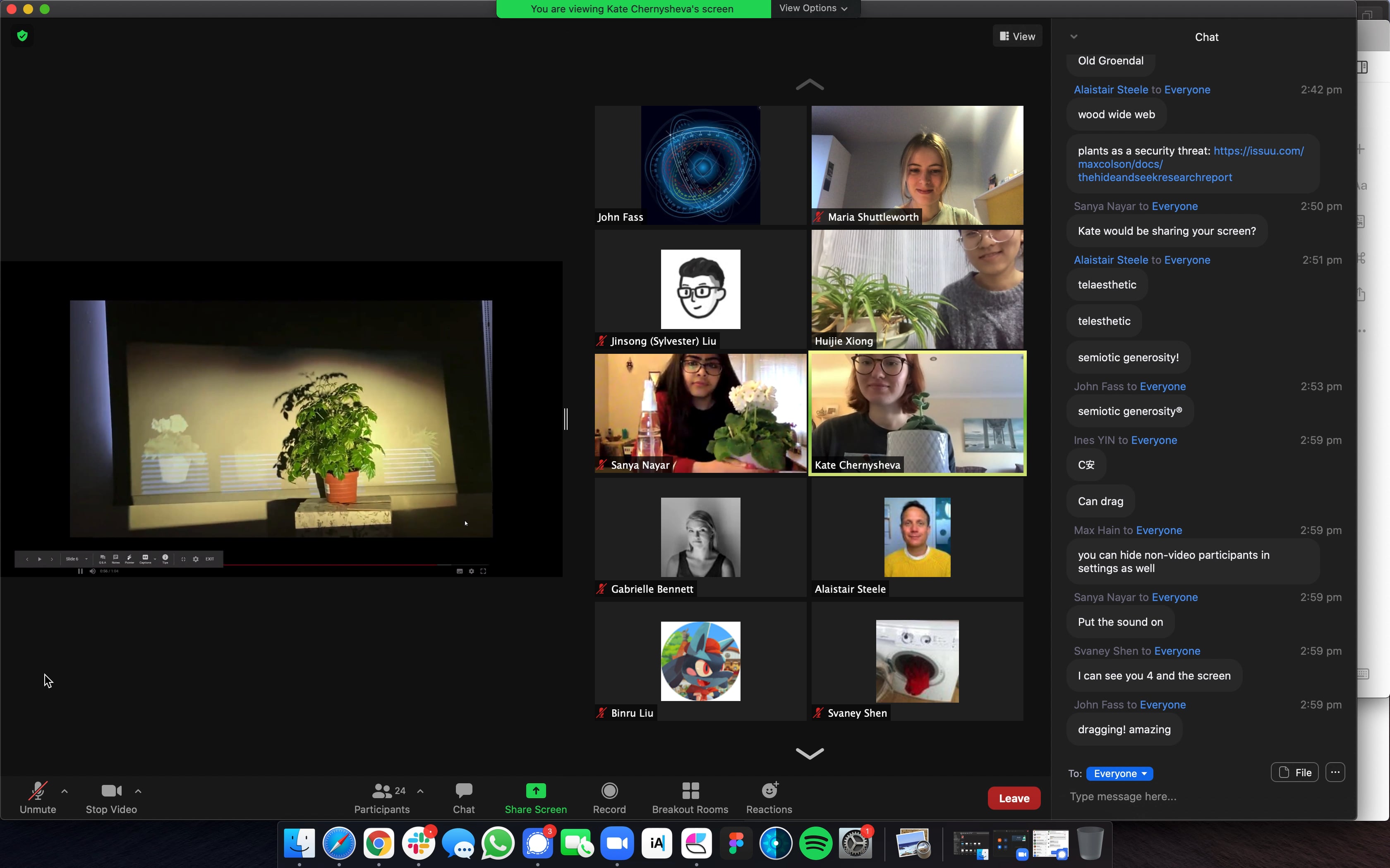The final presentation on Vimeo