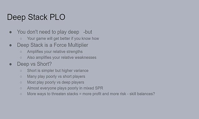 #52: Deep Stack PLO pt 1 - Transitioning From NL… | Crush Live Poker