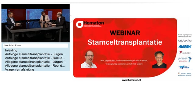 Webinar stamceltransplantatie