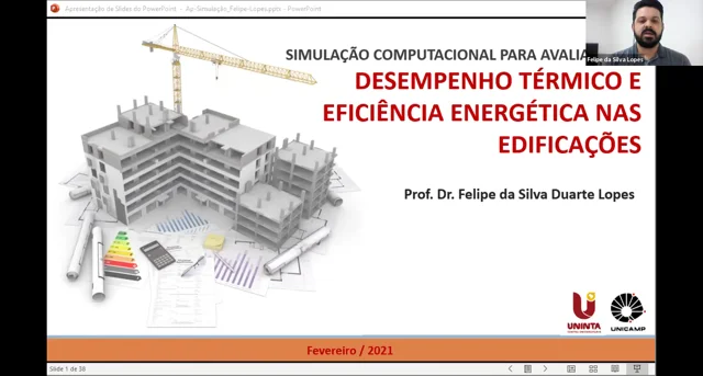 Estrutura da proposta de modelo computacional de eficiência energética