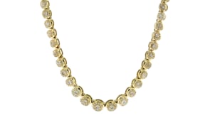 2.00 ct. t.w. Diamond Necklace in 18kt Gold Over Sterling