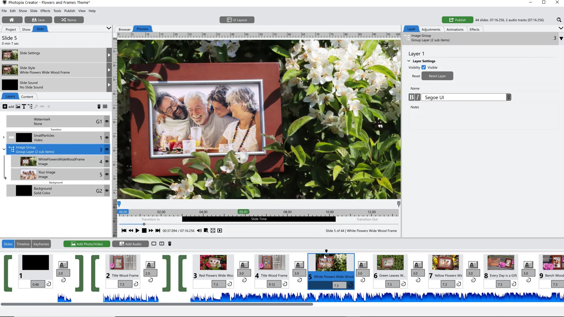 Flowers and Frames Tutorial on Vimeo