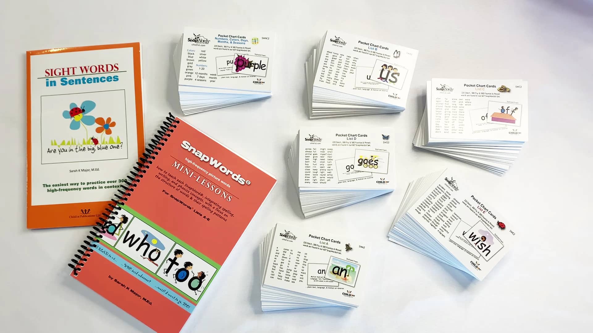 SnapWords 306 Pocket Chart Cards on Vimeo