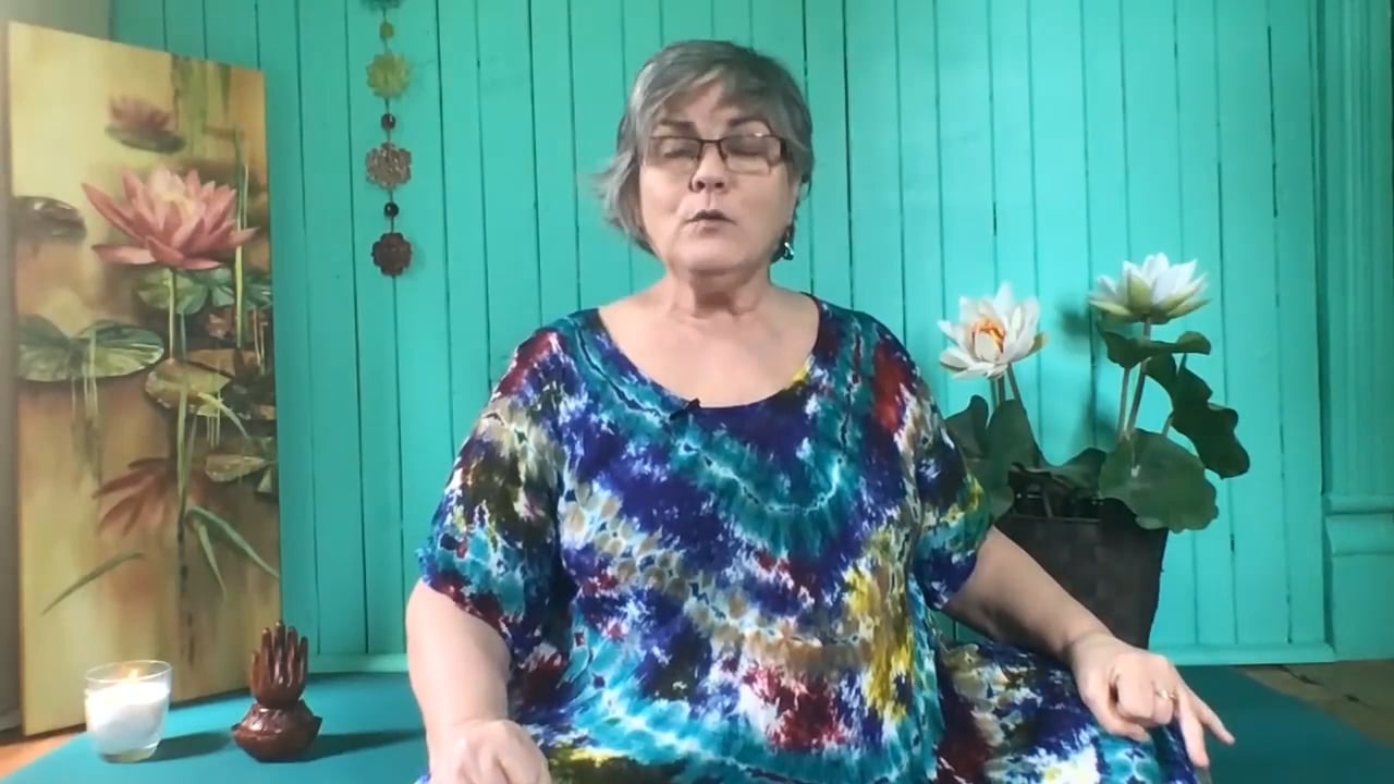 Jour 25. Cours de yoga - Trousse des mudras des chakras avec Locana Sansregret (37 min)