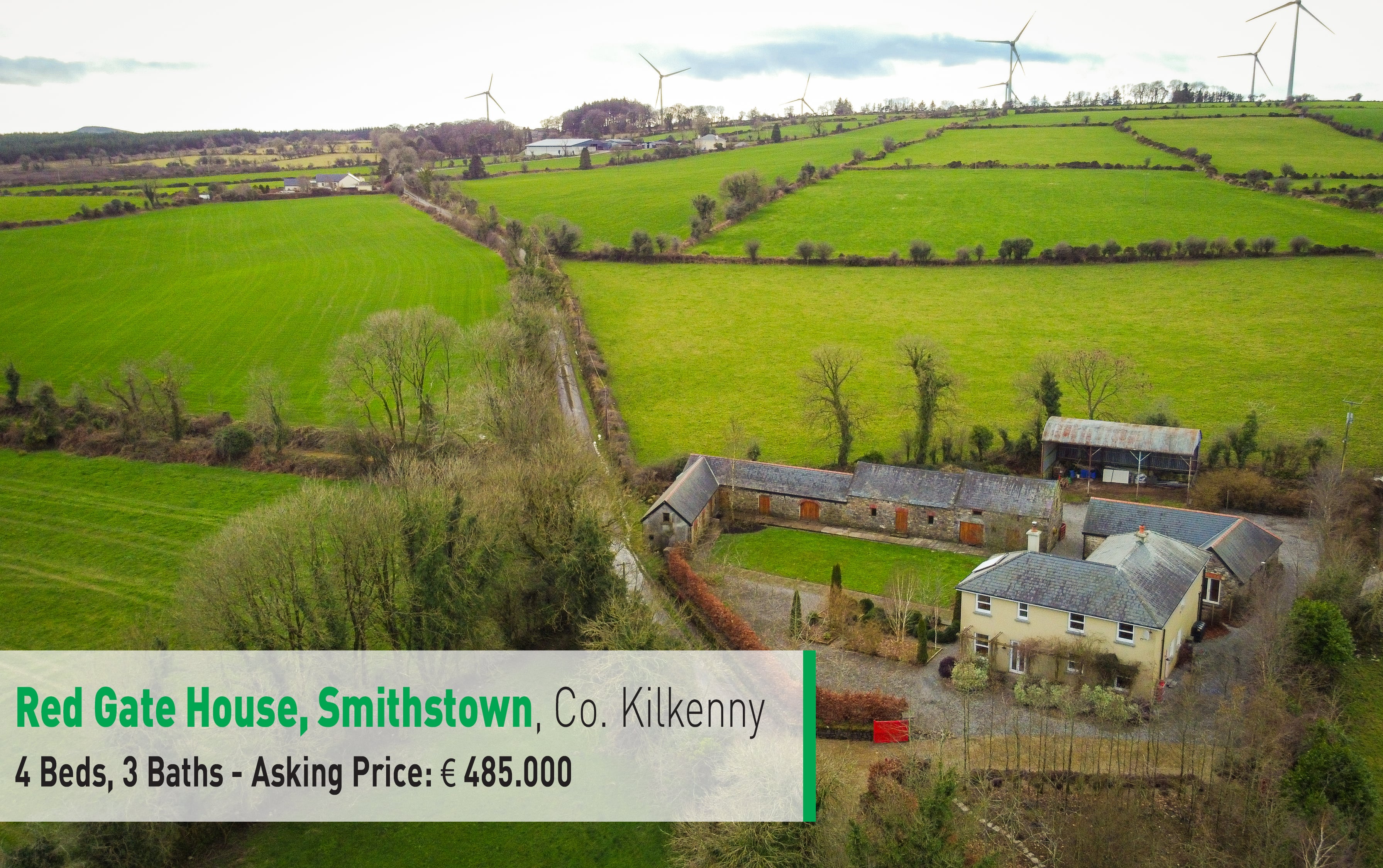 Smithstown, Mullinavat, Co. Kilkenny House for Sale Teaser Video on