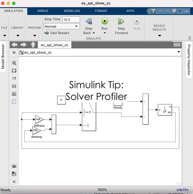 Simulink Tip: Solver Profiler
