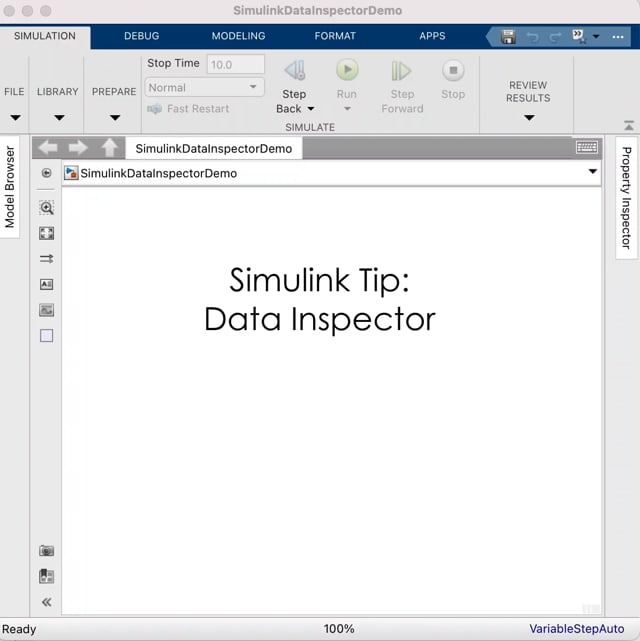 Simulink Tip: Simulation Data Inspector