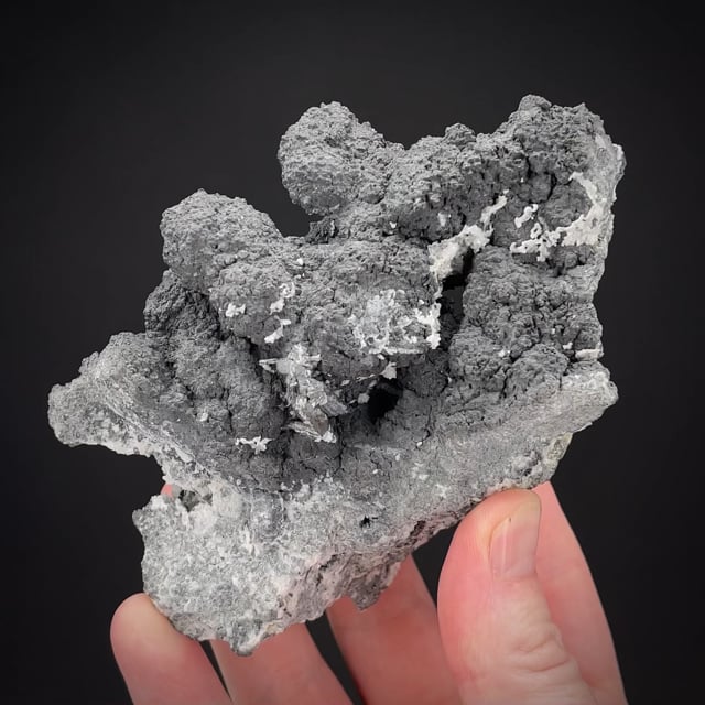 Native Arsenic with Stibnite and Calcite