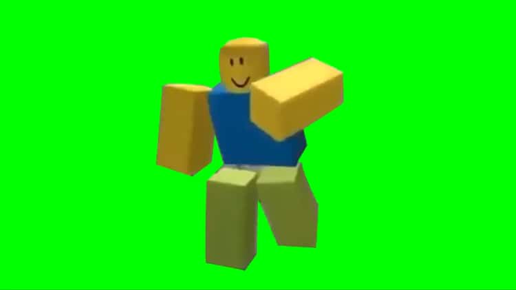 FREE] Roblox Character Dancing Green Screen 