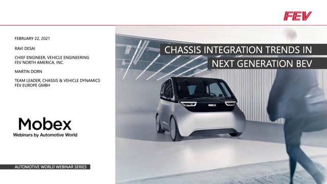 Chassis integration trends in next-generation electric vehicles