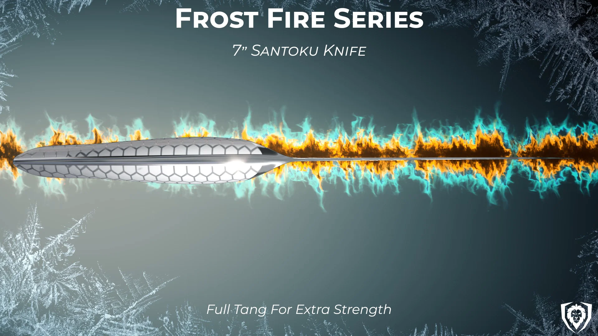 7 Santoku Knife | The Frost Fire Series | Dalstrong