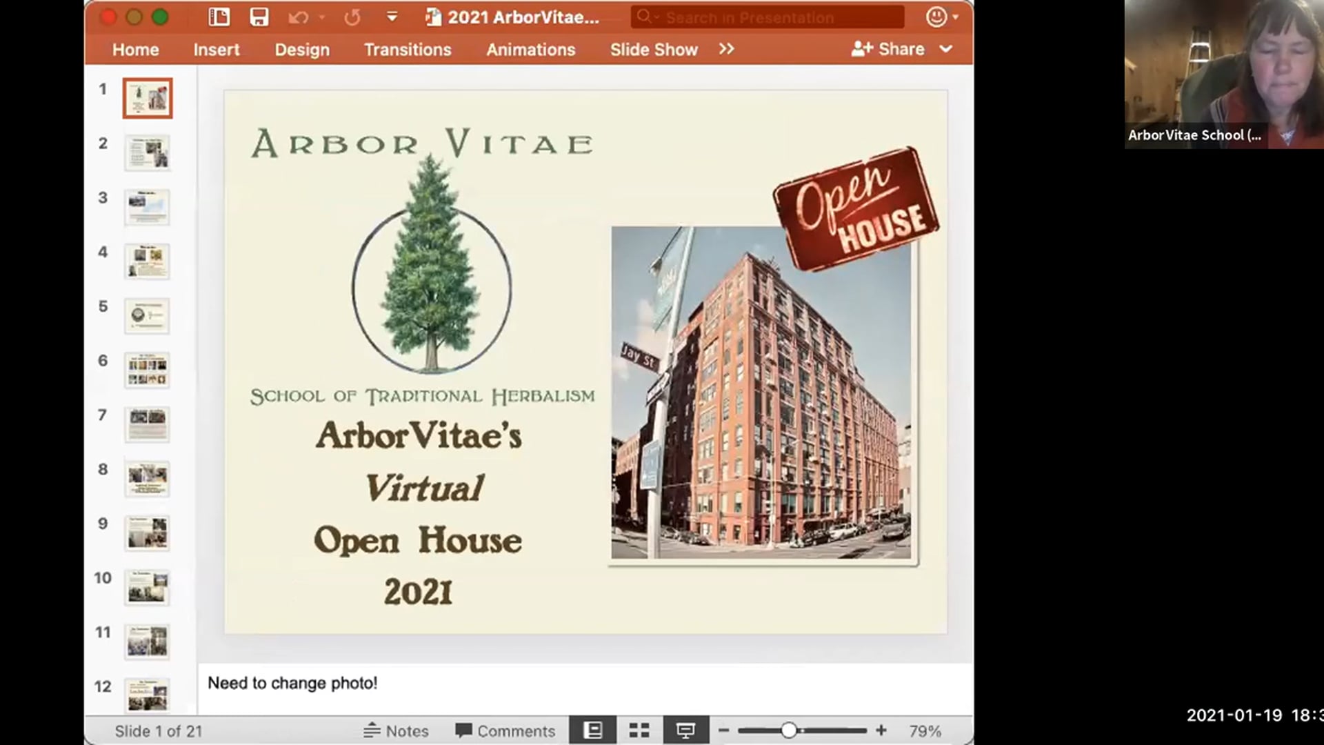 ArborVitae Open House January 2021