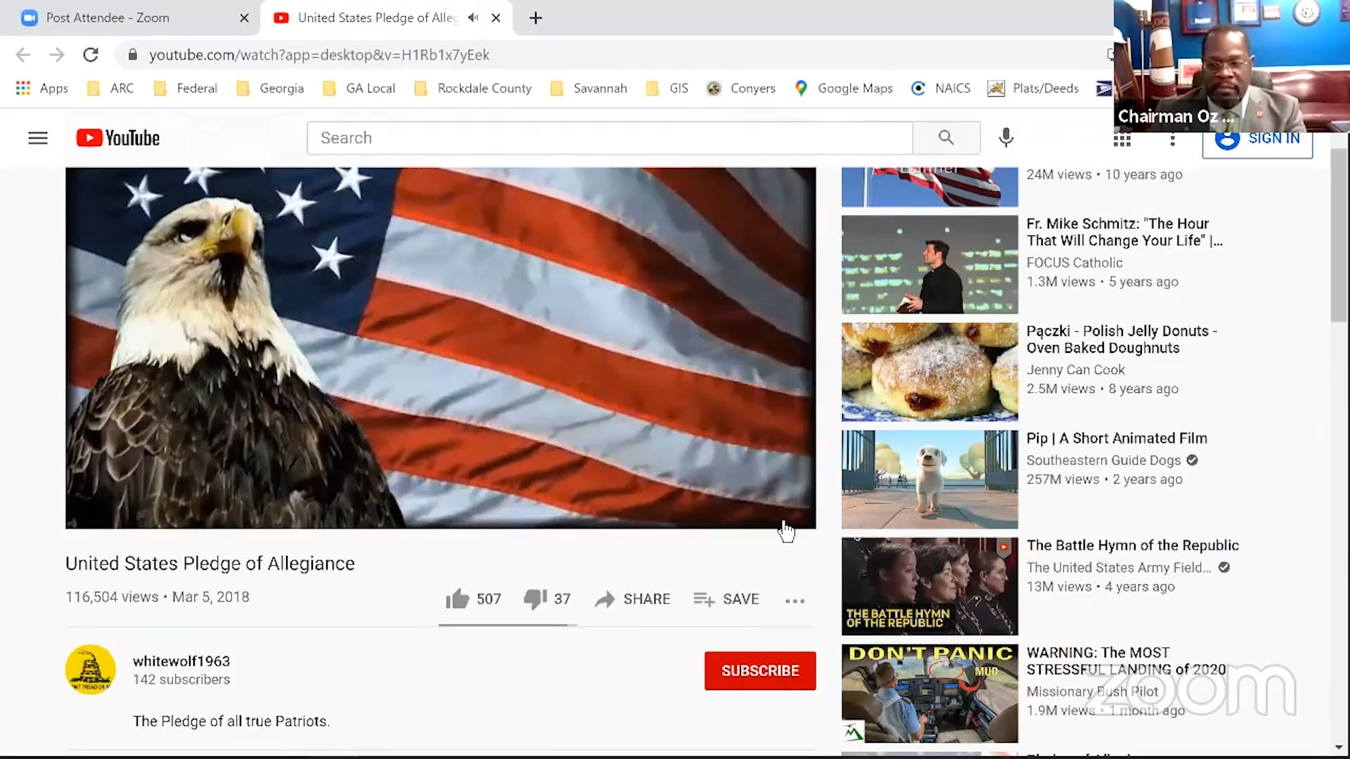 Rockdale County Board of Commissioners Zoning Hearing and Voting Session February 23, 2021 on